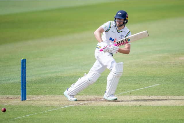 Dawid Malan in County Championship action earlier this season against Glamorgan. Picture by Allan McKenzie/SWpix.com