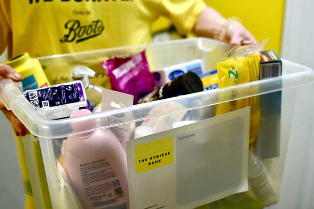 The Yorkshire-based branch of The Hygiene Bank (THB), established in 2018, was awarded £7,500 by SYCF.