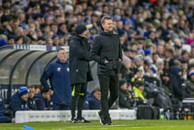UNDER PRESSURE: But whatever the doubts of Leeds United supporters, the board are backing coach Jesse Marsch