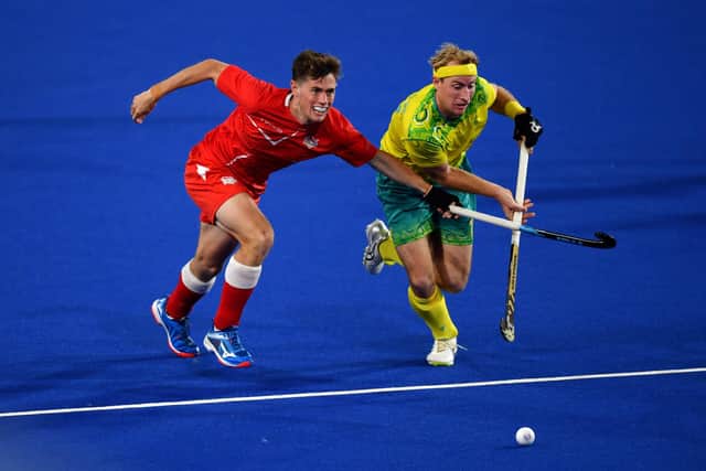 Sheffield's Tom Sorsby of Team England playing against Australia in the Commonwealth Games semi-final in Birmingham, where they would eventually win bronze. (Picture: Tom Dulat/Getty Images)