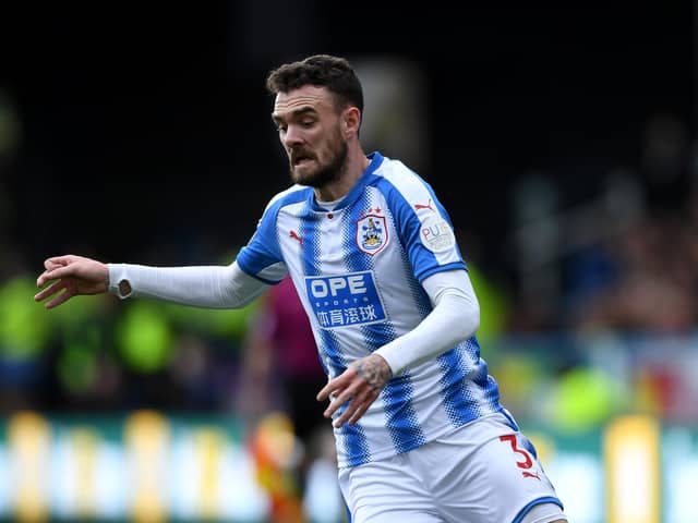 Scott Malone spent the 2017/18 season at Huddersfield Town. Image: Gareth Copley/Getty Images
