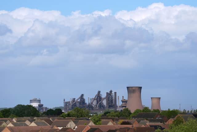 General view of the British Steel works in Scunthorpe. British Steel has been brought under public ownership to protect “the future of steel production in the UK”, the Government has announced. (Photo by Joe Giddens/PA Wire)