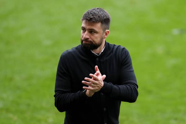 Swansea City manager Russell Martin is expecting to be without three of his squad members against Sheffield United. Picture: Ryan Hiscott/Getty Images.