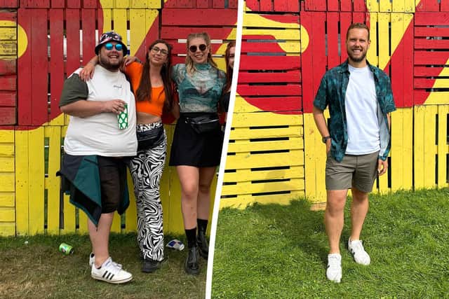 Aaron Walker went to Leeds Festival in 2021 when he was too tired to walk to the stage and couldn't find an outfit to fit him. He has returned this year after losing 14 stone