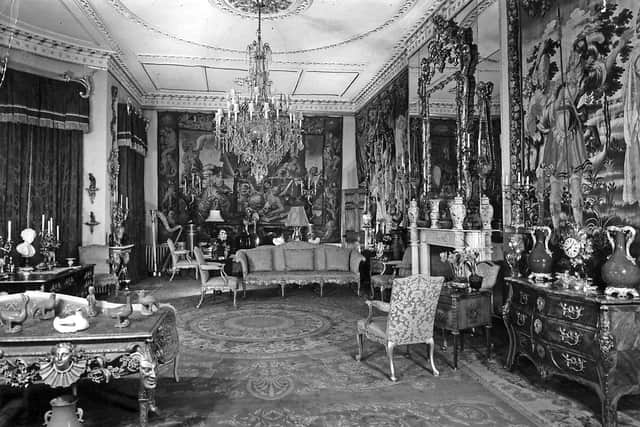 Rudding Park Yellow Drawing Room on 14 April 1962