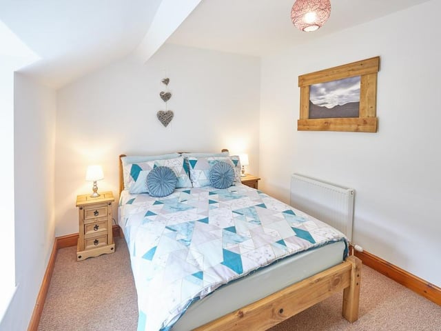 The second double bedroom