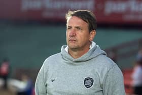 Barnsley head coach Daniel Stendel. Photo: Tony Johnson.