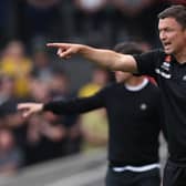 UP FOR THE FIGHT. Sheffield United manager Paul Heckingbottom