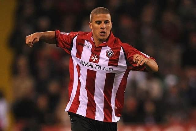 BLADES GROUNDING:  Kyle Walker came through the Sheffield United academy