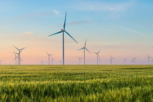 A general view of a wind farm. PIC: Adobe