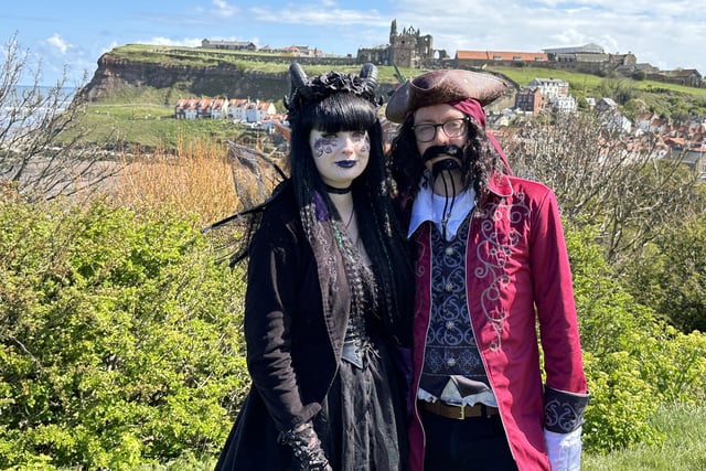 The Whitby Goth Weekend event kicked off today