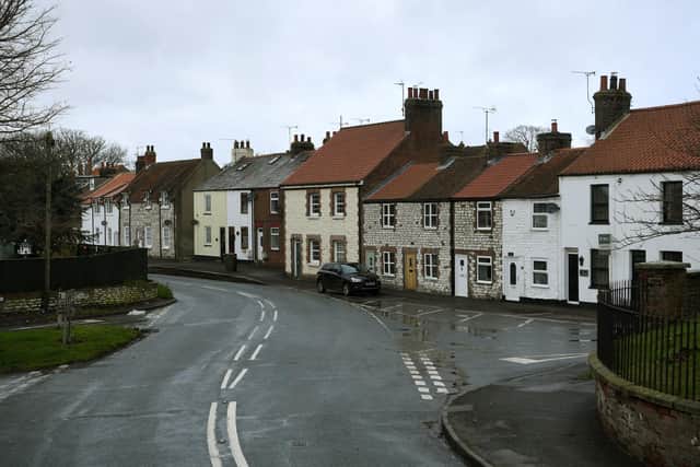 Traditional cottages in the village of Flamborough.
20th December 2023.
Picture Jonathan Gawthorpe