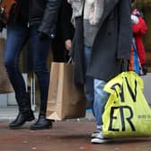 Sales in the UK's retail sector fell faster than expected last month, thanks in part to the bad weather that struck the country, the Office for National Statistics has said. (Photo by Andrew Matthews/PA Wire)