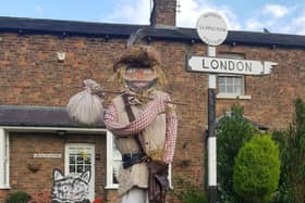 An example of the brilliant scarecrow creations by villagers in Minskip near Harrogate as they prepare for their the annual Scarecrow Competition. (Picture contributed)