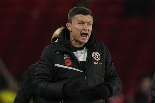 Paul Heckingbottom manager of Sheffield Utd (Picture: Andrew Yates / Sportimage)
