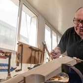 Ian Sampson has made bats for superstar customers like ex-England Captain Alec Stewart, South African Hall of Famer Jacques Kallis, and Ashes Winner Mark Waugh, when he worked for Slazenger up until 2002. SWNS