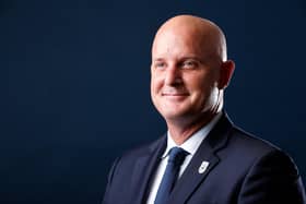 Huddersfield Town chief executive officer Jake Edwards. Picture courtesy of HTAFC.