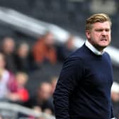 Karl Robinson assisted Sam Allardyce during the managerial veteran's brief Leeds United tenure. Image: Bruce Rollinson