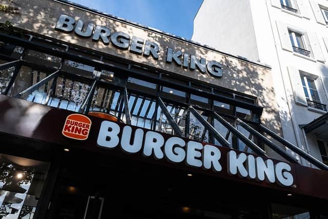 Illustration of the facade of a Burger King fast food restaurant in Paris, France, on October 7, 2025. (Photo by Riccardo Milani / Hans Lucas via AFP) (Photo by RICCARDO MILANI/Hans Lucas/AFP via Getty Images)