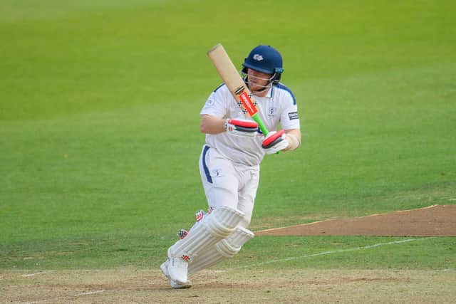 Deserved a century: Yorkshire's Dom Bess. Picture by Allan McKenzie/SWpix.com