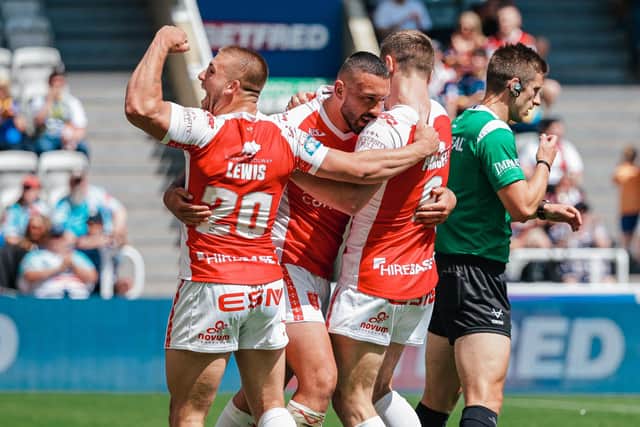 Hull KR are aiming to bounce back in Perpignan. (Photo: Alex Whitehead/SWpix.com)