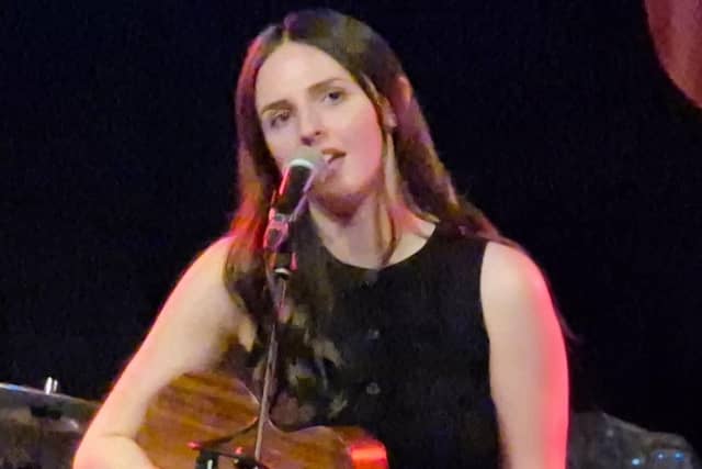 Amelia Coburn performing at Hyde Park Book Club, Leeds. Picture: Gary Brightbart