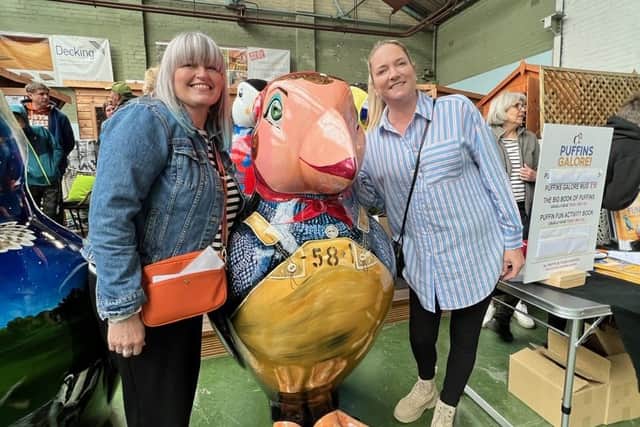 Headscarf Revolutionary puffin Elsie has gone to a family with connections to the Hull fishing industry