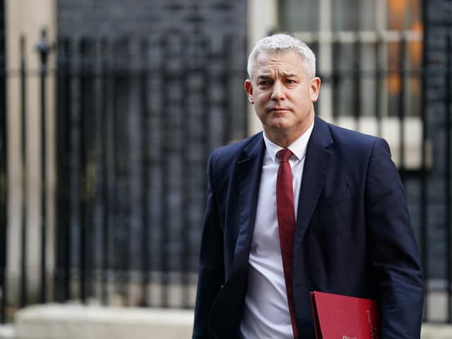 Environment Secretary Steve Barclay leaves 10 Downing Street, London, following a Cabinet meeting. PIC: James Manning/PA Wire