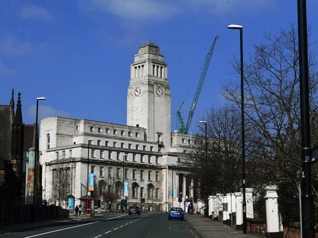 The Parkinson Building, at the University of Leeds.