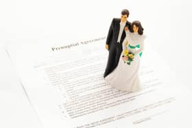 Love and marriage … but sensible couples also fit some legal protection into the mix