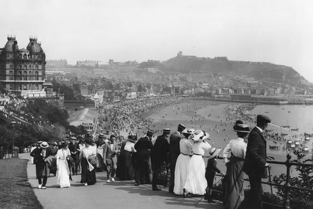 A view of Scarborough from the esplanade circa 1911.