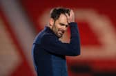 DISAPPOINTMENT: Doncaster Rovers' head coach, Danny Schofield. Picture: Bruce Rollinson