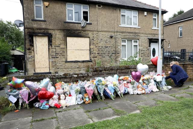 Two men deny murdering mother and three young children in Bradford ...