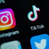 A file photo dated 16/03/23 of the app for TikTok on a phone screen. PIC: Yui Mok/PA Wire