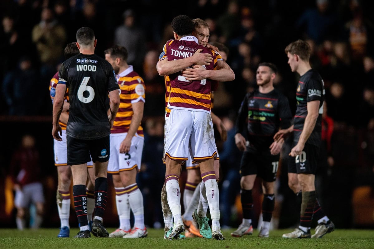 Bradford City 1 Doncaster Rovers 0: Bantams one win from Wembley as luckless Rovers' injury woes resurface once more