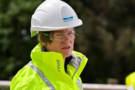 Yorkshire Water chief executive Nicola Shaw pictured at the company's Killingbeck site near Harrogate. PIC: Bruce Rollinson
