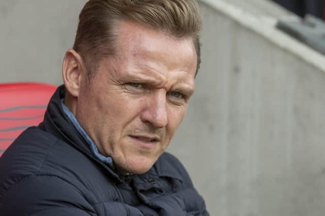EXPECTATIONS: Doncaster Rovers manager Gary McSheffrey