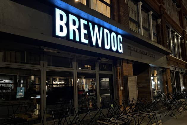 Library image of The BrewDog bar in Clerkenwell, central London. BrewDog’s founder James Watt says he is “heartbroken” for those who have lost investments after the company was taken over by a US firm this week. (Photo by James Weech/PA Wire)