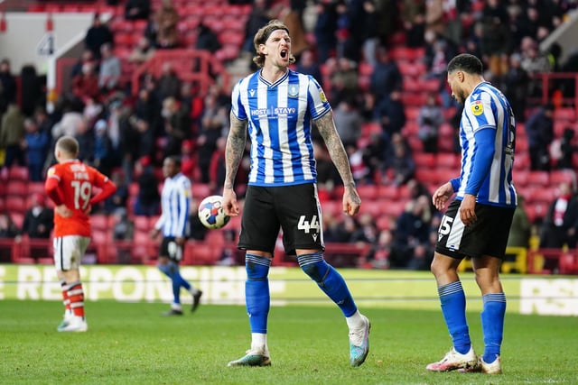 The Sheffield Wednesday defender won 10 aerial duels and made three interceptions as the Owls went three points clear at the top of League One.