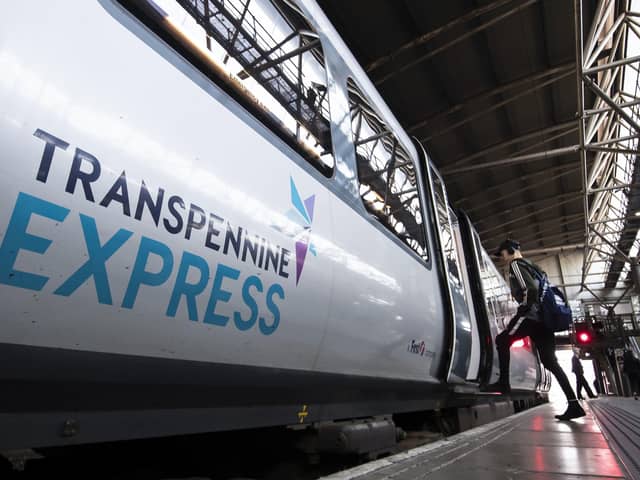 Passengers have been told there will be no TransPennine Express services running during the strikes