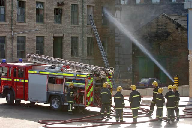 A fire at the site in 2007
