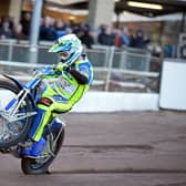 Full throttle: Kyle Howarth has been wowing fans at Sheffield Tigers Speedway for seven seasons now as the team look to go one better in 2023  (Picture: Marie Caley)