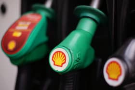 Shell logos on petrol pumps at a petrol station. PIC: Yui Mok/PA Wire