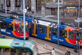 A £543million grant to the South Yorkshire Mayoral Combined Authority (SYMCA) was announced as part of the replacement Network North scheme, funded directly by costs saved from the cancellation of HS2. Pictured: Supertram 2 - Credit: SCR