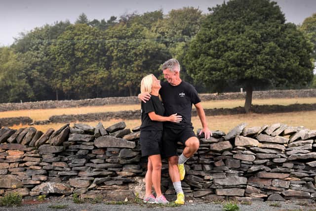 Tim Bilton who after being told in 2019 that he had a year to live has been given the all clear thanks to immunotherapy. He now runs the Butchers Larder with his wife Adele and their eldest son Henry. Picture taken by Yorkshire Post Photographer Simon Hulme 26th August 2026