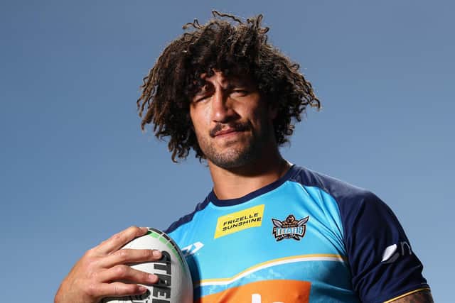 Kevin Proctor left Gold Coast Titans under a cloud last year. (Photo by Chris Hyde/Getty Images)
