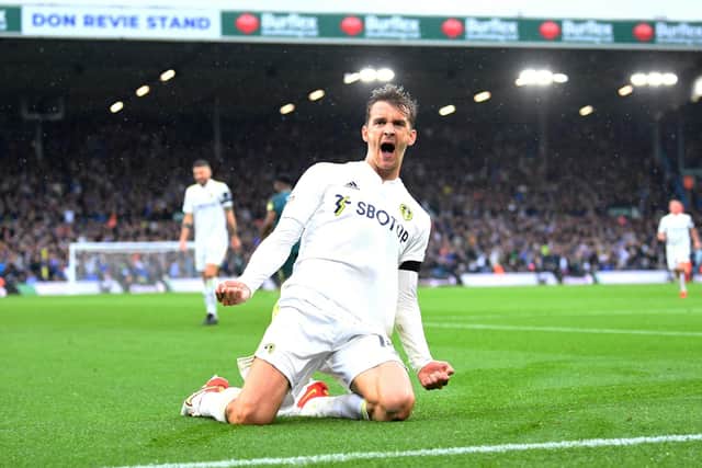 MOVED ON: Leeds United centre-back Diego Llorente has joined Roma on loan