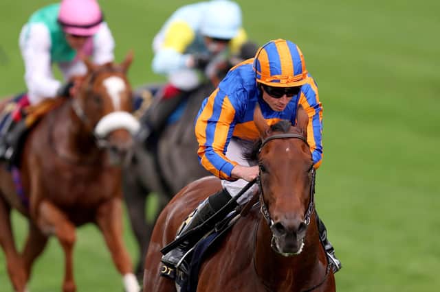 Royal success: Ryan Moore rides Paddington to win the St James's Palace Stakes at Royal Ascot in June.
(Photo by Tom Dulat/Getty Images for Ascot Racecourse)