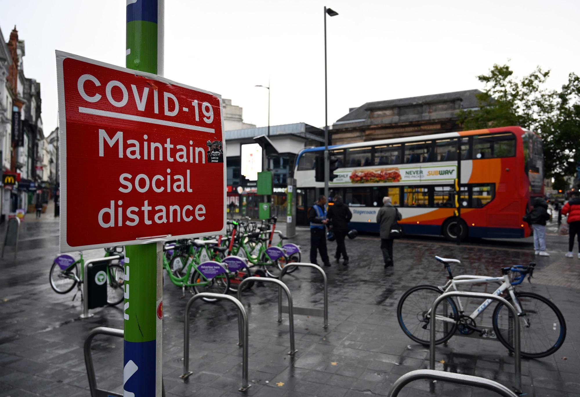 Here are the neighbourhoods with the highest positive Covid case rates in Portsmouth, Gosport, Havant and Fareham. Picture: PAUL ELLIS/AFP via Getty Images.