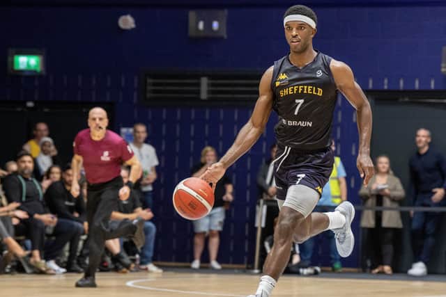 Kipper Nichols in action for Sheffield Sharks (Picture: Tony Johnson)